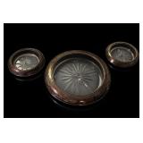 Frank M. Whiting & Co Sterling Coaster Set Of 3