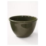 Brusche Pottery Green Glazed Ceramic Bowl