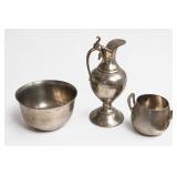 Daalderop Pewter 3-Piece Pitcher Set