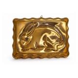Copper Bunny Rabbit Relief Plaque A759