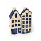 Delft Blue Handpainted Holland Building Pair