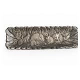 Arthur Court Bunnies Aluminum Tray