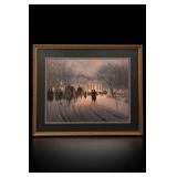 G. Harvey Signed Numbered Framed Print