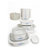 Corning Ware Blue Cornflower Cookware Set