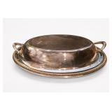 EPNS HE & C Silver-Plated Covered Serving Dish