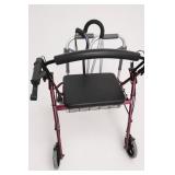 Drive Medical Rollator Walker With Seat