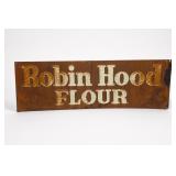 Robin Hood Flour Painted Metal Advertising Sign
