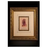 December ' Hanael Framed Angel Print