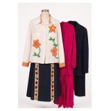 Embroidered Shirt, Skirt, Blouse & Jacket Lot