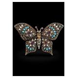 Arthur Pepper Butterfly Brooch