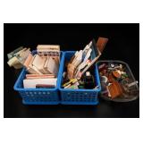 Assorted Craft, Office & Household Items Lot