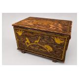 Tidy Toy Truck Wooden Toy Chest With Lid