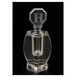 Fifth Avenue Crystal Perfume Bottle With Stopper