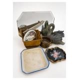 Decorative Trays & Home Decor Assortment