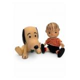 Peanuts Snoopy & Linus Figures