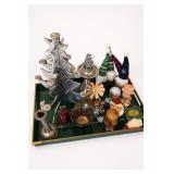 Christmas Decor Tray, Treasury Of Christmas Carols