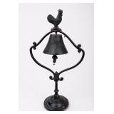 Cast Iron Rooster Tabletop Dinner Bell