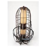 Industrial Caged Pendant Lamp