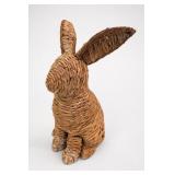 Woven Bunny Rabbit Figure