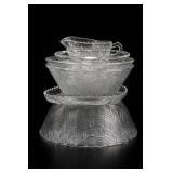 Sandwich Glass Patterned Glassware Group