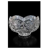 Waterford Crystal Footed Cut-Glass Bowl