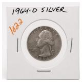 1964-D Washington Quarter, Silver