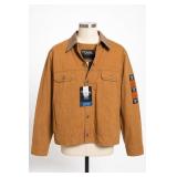Walls Western Ranch Jacket Brown Medium New