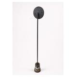 Mosaic Base Floor Lamp With Adjustable Shade