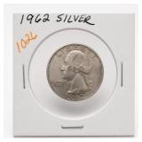 1962 Washington Quarter, Silver
