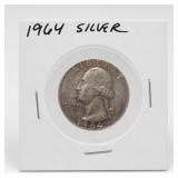 1964 Washington Quarter, Silver