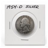 1954-D Washington Quarter