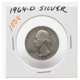 1964-D Washington Quarter, Silver