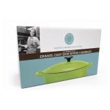 Martha Stewart 5.5-Qt Enamel Cast Iron Casserole