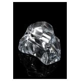 Val St. Lambert Crystal Iceberg Paperweight