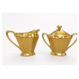 Pickard China 598 Creamer & Covered Sugar Set