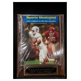 1969 Sports Illustrated Texas Longhorns Plaque