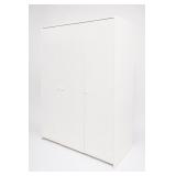 IKEA KLEPPSTAD White 3-Door Wardrobe