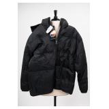 Fourcast Black Puffer Jacket XL Style 96605A New
