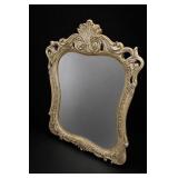 Baroque Ornate Carved Wood Wall Mirror