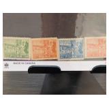 Fiume 1919 #37, 39, 40 & 41 Uncancelled Stamp Set