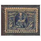 1907 U.S. #330 Pocahontas Blue Postage Stamp