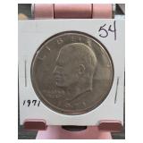 1971 Eisenhower Dollar