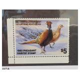 1983 Minnesota Pheasant Habitat Stamp $5