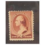 1883 2Â¢ Washington Scott #210 Stamp