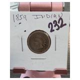 1859 Indian Head Cent
