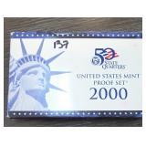 2000-S 50 State Quarters Proof Set