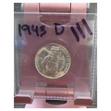 1943-D Jefferson Nickel BU