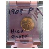 1909-P Lincoln Wheat Cent