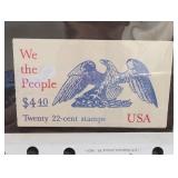 G&K We the People 20 22-Cent Stamp Booklet