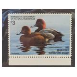 1982 Minnesota Redheads Migratory Waterfowl Stamp